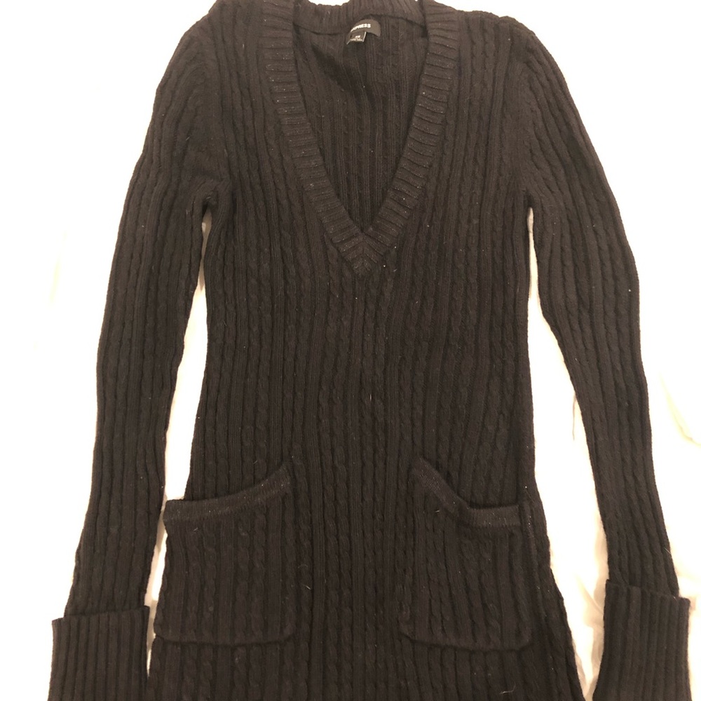 Express sweater dress xs